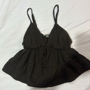 Wild Fable Black Camisole Top
